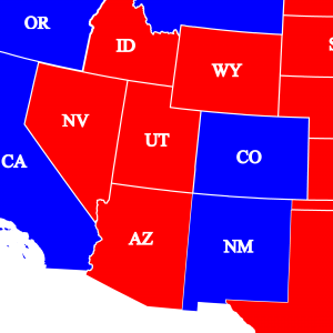 Red White and Blue right to work map2 NM