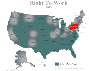 2013-Right-To-Work-States-Map-PA-RED