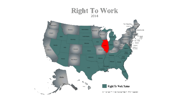 Illinois Missing Out on Right To Work Freedom, But for How Long?