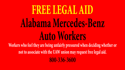 Free-Legal-Aid-to-Alabama-Mercedes-Benz-Employees