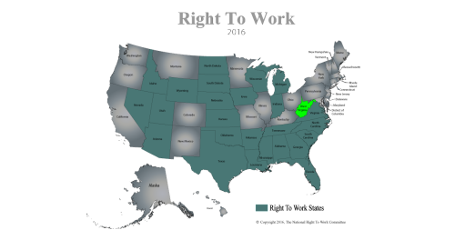 2016-Right-To-Work-States-MapWV-green