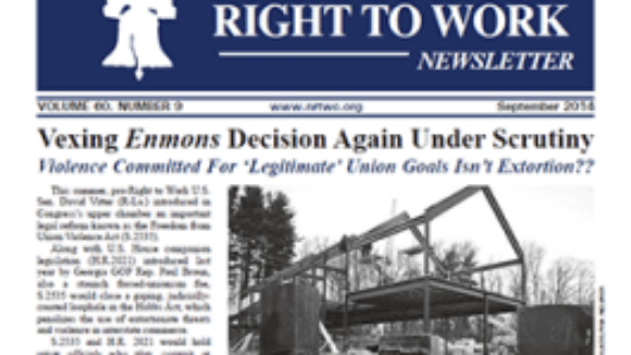 September 2014 NRTWC Newsletter Now Available Online