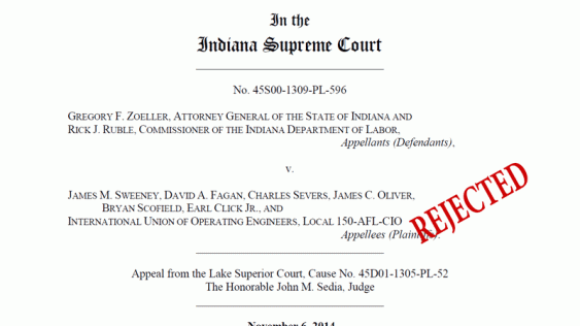 Big Labor's Anti-Right To Worker Freedom Legal Obsession