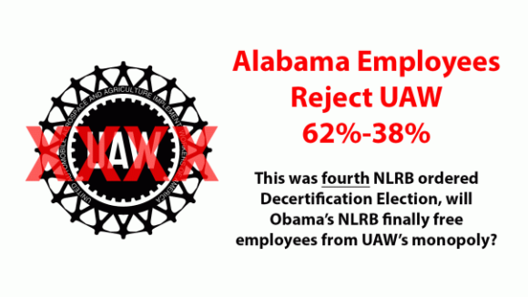 UAW Voted Out Again, Will Obama NLRB Finally Certify Votes