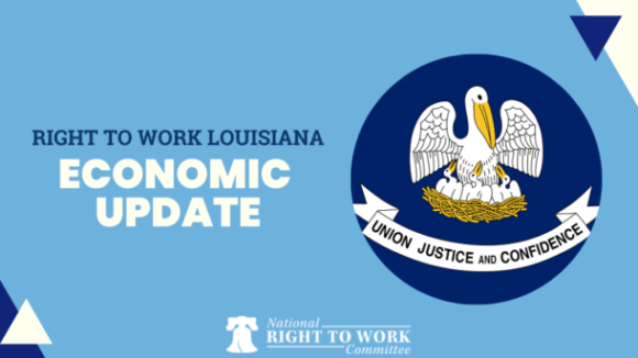 Right to Work Louisiana's Latest Economic Announcements
