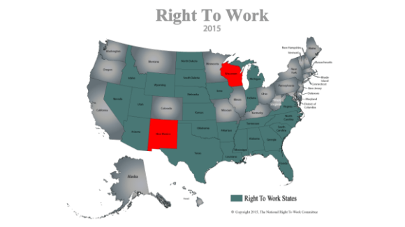 NM House, WI Senate Pass Right To Work