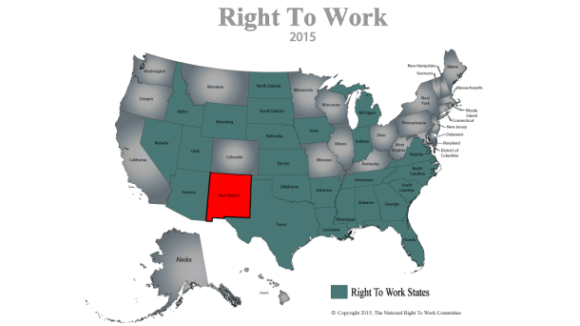 New Mexico Right To Work in 2015?