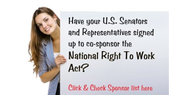 2017-2018 National Right To Work Act Sponsors