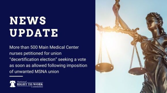 Maine Medical Center Nurses Secure Vote to Remove Unwanted MSNA Union Officials’ ‘Representation’