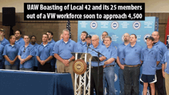 UAW’s Chattanooga Kabuki, Trying To Look Relevant