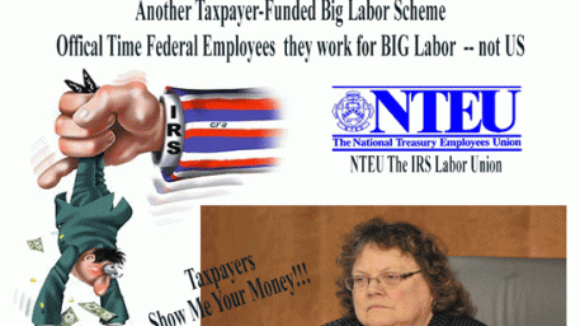 U.S. Taxpayers pay $23.5 Million to Subsidize Politically Active IRS Union