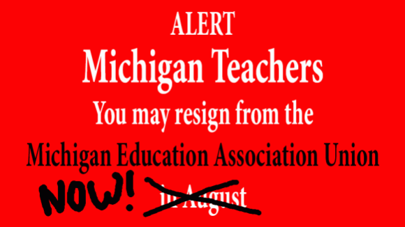 Michigan Judge Strikes Down Teacher Union's Illegal “Window Period” Scheme