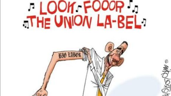 Obama Rewards Government Union Bosses, Again