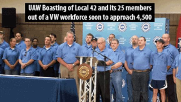UAW’s Chattanooga Kabuki, Trying To Look Relevant