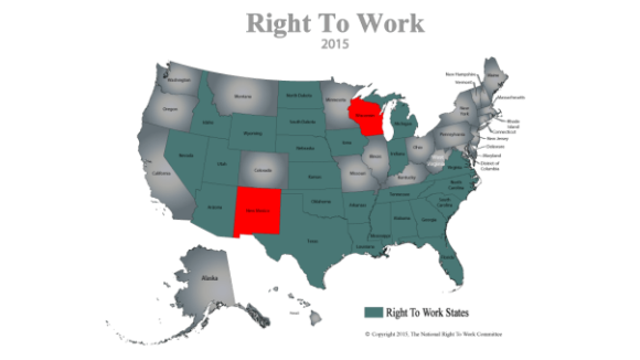 NM House, WI Senate Pass Right To Work