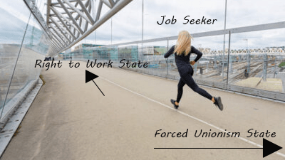 Forced Unionism Pushes Job Seekers Away