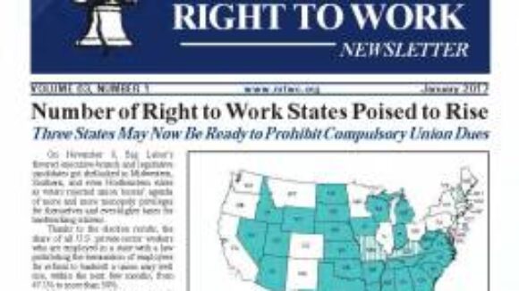 January 2017 National Right To Work Newsletter Summary