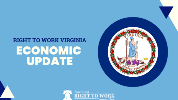 Right to Work Virginia Economy Continues to Grow