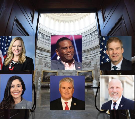 House members that support Right to Work: Jim Jordan, Chip Roy, James Comer, Anna Paulina Luna, Erin Houchin, and Burgess Owens