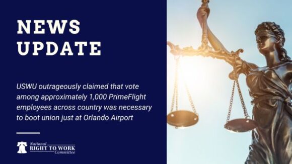 Orlando Airport Fueling Employees Successfully Oust USWU Union Officials Who Tried to Stop Union Decertification Vote