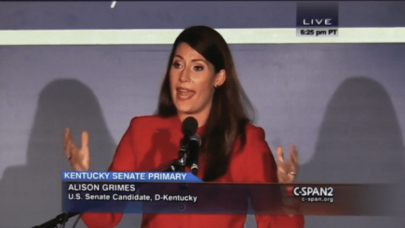 Big Labor’s Lady in Red – Kentucky’s Alison Grimes