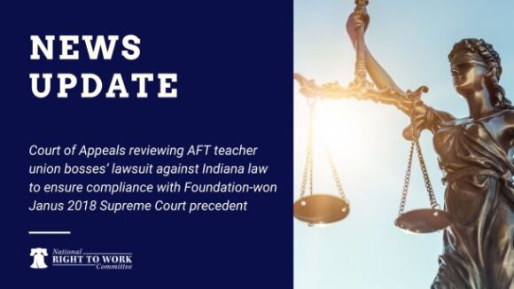 National Right to Work Foundation Files Brief Defending Law to Protect Teachers’ First Amendment Rights