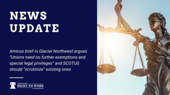 Glacier Northwest Worker Advocate Files Supreme Court Brief Opposing Teamsters Union Boss Attempt to Evade Liability for Property Damage