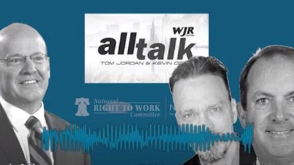 WJR All Talk: National Right To Work Act and Potential of Governor Imposing Forced Dues in Michigan