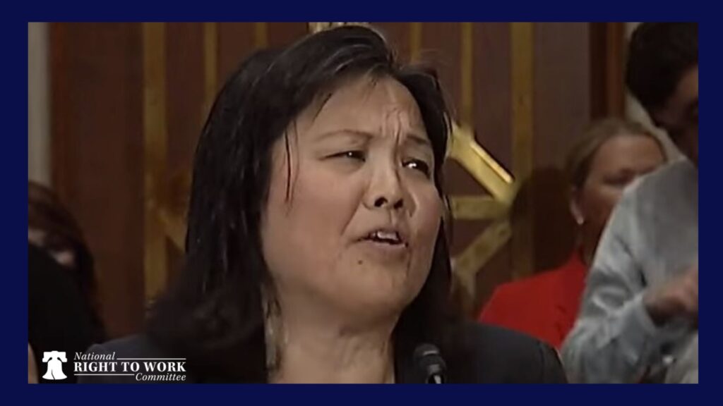 Julie Su — “acting” secretary of the Biden Labor Department