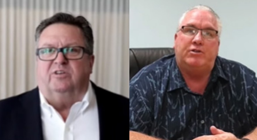 California Teamster bosses Chris Griswold and Sean Harren